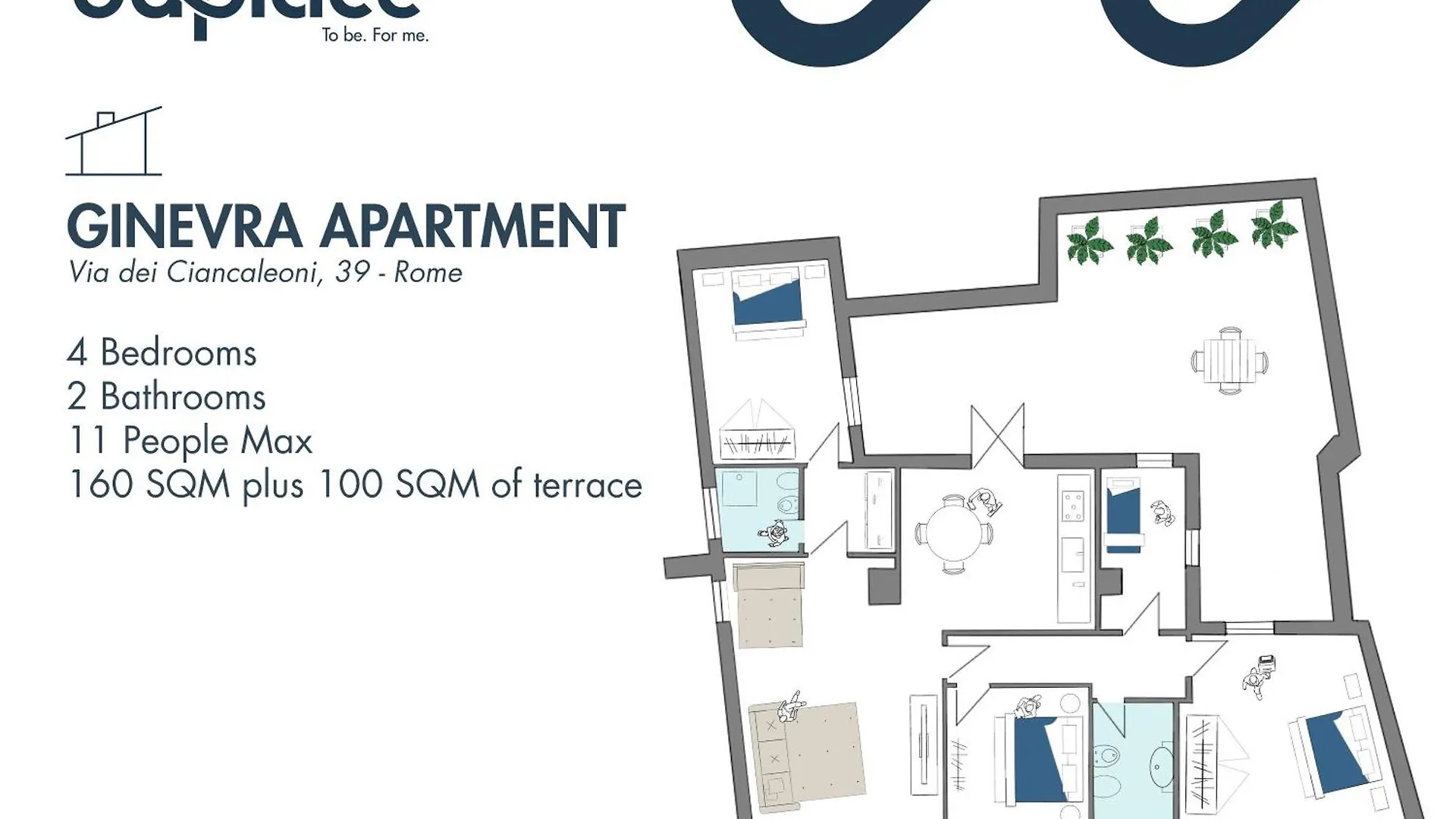 Daplace - Ginevra Apartment Rome